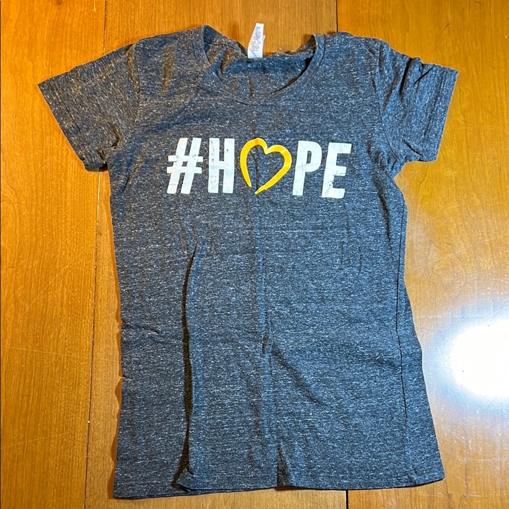 Gray #HOPE Graphic Tee